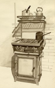 Fogão a gás, 1951. de Shirley Markham
