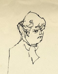 Cabeça de uma mulher, 1953. de Shirley Markham