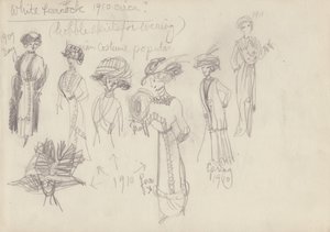 Traje histórico, c1950. de Shirley Markham