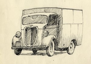 Caminhão, 1951. de Shirley Markham