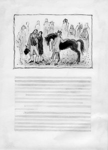 Homens com cavalo, 1952.