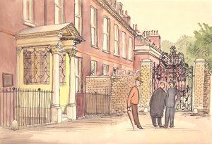 Apartamentos de estado, Palácio de Kensington, Londres, c1950. de Shirley Markham