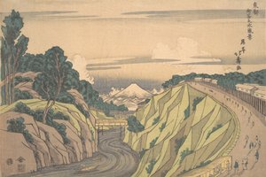 Vista de Ochanomizu na Capital Oriental, ca. 1830., c. 1830.