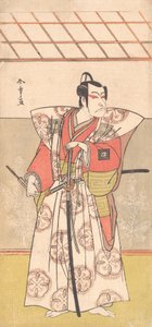 Ichikawa Dan Juro V Como Samurai f Expense gh coluna k, não é? 1778. de Shunsho