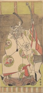 Kabuki Ator Ichikawa Danjuro IV, 12º mês, 1771. de Shunsho