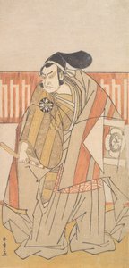 O Primeiro Nakamura Nakazo no papel de Kudo Suketsune, provavelmente 1775.