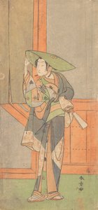 O Primeiro Nakamura Tomijuro no Papel de Izaemon, 2º mês, 1771. de Shunsho