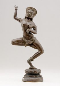 Dança Dakini, cultura Lopburi (bronze)