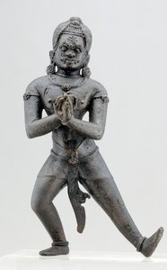 Deidade Demoníaca, cultura Lopburi (bronze) de Siamese School