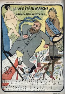 Caso Dreyfus - Monsieur Jaures - La Verite en marche, drama um grande espetáculo - vivid Dreyfus, Vive Zola, a bas l