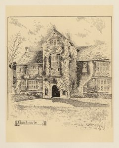 Dorset: Chantmarle (litografia) de Sidney Heath