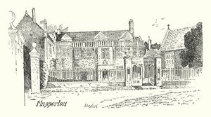 Dorset: Mapperton (litografia) de Sidney Heath