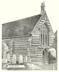 The Bede House, Higham Ferrers (gravura)