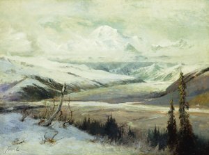 Monte Mckinley de Sidney Laurence
