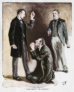 Tenha piedade! Ele gritou, 1892 de Sidney Paget
