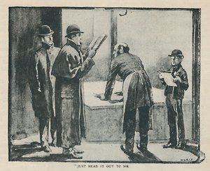 Basta ler para mim, 1892 de Sidney Paget