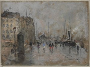 O Grand Quai de Le Havre, 1901.