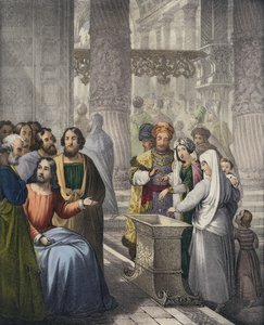 Os ácaros da viúva (gravura colorida) de Siegfried Detler Bendixen
