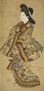 Uma caminhada pela beleza, século XVII de Sigimura Jihei