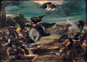 A conversão a caminho de Damasco, 1590-1595