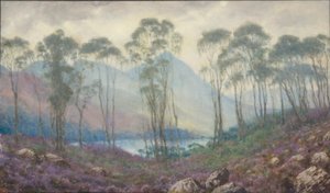 Uma paisagem escocesa, 1886-1939