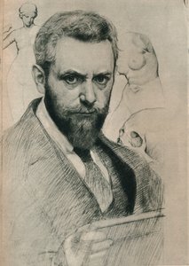 Retrato do de Sigmund Lipinsky
