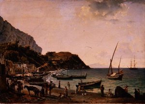 O Porto na Ilha de Capri