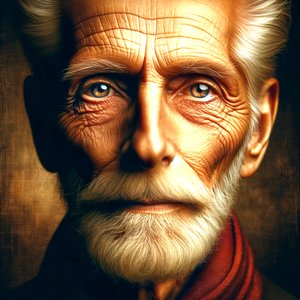 Richard-"AI-moulded years of life: portraits of timelessness" (Anos de vida moldados pela IA: retratos da intemporalidade)