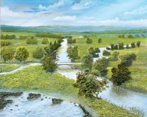 Ponte fluvial de Silvian Sternhagel