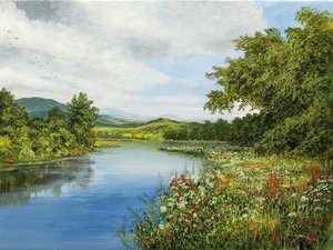 Paisagem tranquila de Silvian Sternhagel
