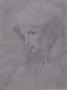 Cabeça alegórica de Simeon Solomon
