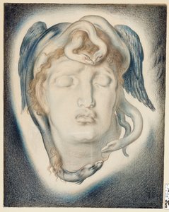 O Chefe da Medusa, 1884 de Simeon Solomon