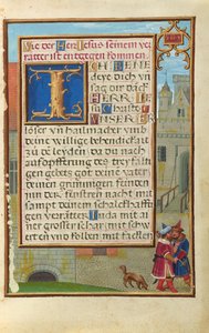 Rand mit Joab, der Abner ersticht de Simon Bening
