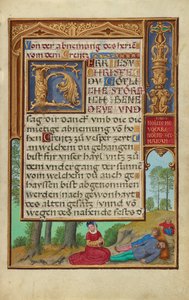 Rand mit Naomi, die um den Verlust ihrer Familie trauert de Simon Bening
