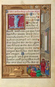 Samuel stellt Saul als König vor de Simon Bening