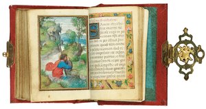 Fólio de um Livro de Horas em miniatura, uso de Roma, Bruges, 1530-35