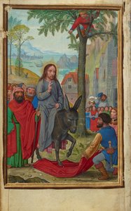 Der Einzug in Jerusalem de Simon Bening