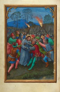 Die Flucht der Apostel de Simon Bening