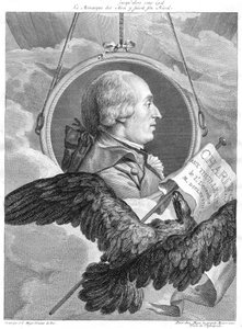 Jacques Alexandre Cesar Charles, físico francês, c1783.
