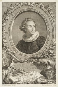 Henri de Bourbon, Real de Navarra de Simon Charles Miger after François André Vincent