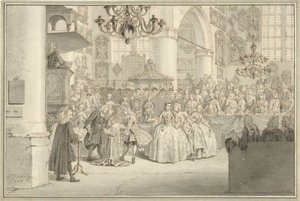 Baptismo do Príncipe Guilherme V, 1748