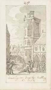 A queda do capitão Herman van der Helling, 23 de novembro de 1577