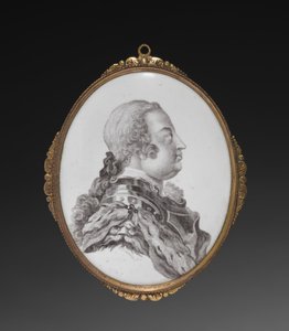 Placa Oval, Duque de Cumberland, c. 1755. de Simon Francois Ravenet