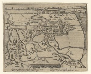 Cerco de Alkmaar, 1573 de Simon Frisius