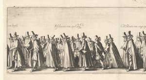 O cortejo fúnebre (placa 3), 1615
