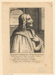 Retrato de Albrecht Dürer de Simon Frisius