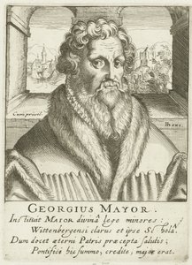 Retrato de Georgius Mayr de Simon Frisius
