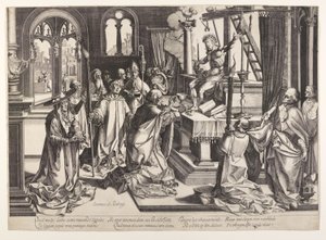 A missa de São Gregório de Simon Frisius