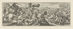Veldslag
Cavalerie (título da série)
Faecvnda qvam sit acris ingeni viris dilecta Phaebo et gratys Florentia, sit indicant pvgnae, enthea vi pectoris quas Mercuri sculpsit cliens tempestiv (título da série) de Simon Frisius