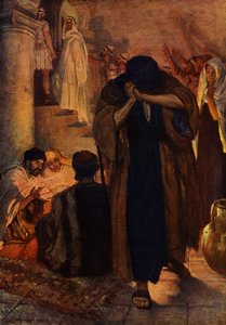 A negação de São Pedro (cor litho)